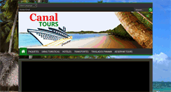Desktop Screenshot of canaltourspanama.com